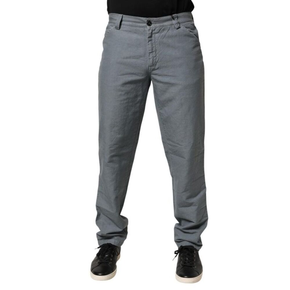Master Coat Cotton Regular Fit Denim Trouser Jeans Men Gray Jeans & Pants